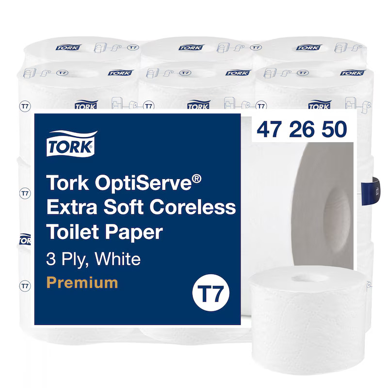 TORK T7 CORELESS PREMIUM EXTRA SOFT TOALET PAPIR 18/1 - gallery image TORK T7 CORELESS PREMIUM EXTRA SOFT TOALET PAPIR 18/1 gallery image