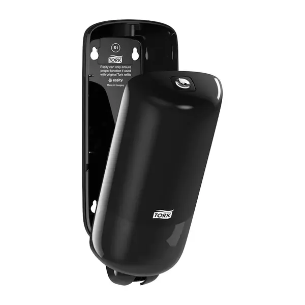S1 TORK DISPENZER ZA TEČNI SAPUN 1L CRNI - gallery image S1 TORK DISPENZER ZA TEČNI SAPUN 1L CRNI gallery image