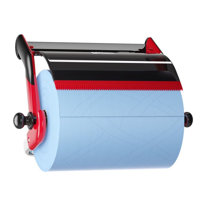 TORK W1 ZIDNI DISPENZER ZA INDUSTRIJSKU ROLNU CRVENI - gallery image TORK W1 ZIDNI DISPENZER ZA INDUSTRIJSKU ROLNU CRVENI gallery image
