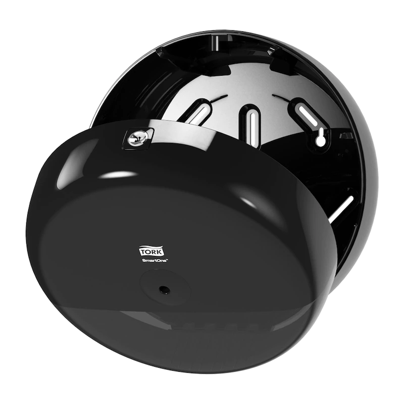 TORK T8 SMART ONE DISPENZER ZA TOALET PAPIR CRNI - gallery image TORK T8 SMART ONE DISPENZER ZA TOALET PAPIR CRNI gallery image
