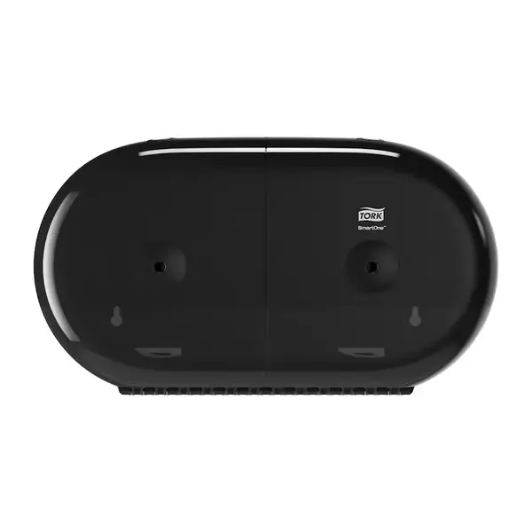 TORK T9 SMART ONE TWIN DISPENZER ZA DVE ROLNE TOALET PAPIRA CRNI - gallery image TORK T9 SMART ONE TWIN DISPENZER ZA DVE ROLNE TOALET PAPIRA CRNI gallery image