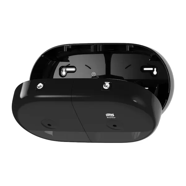 TORK T9 SMART ONE TWIN DISPENZER ZA DVE ROLNE TOALET PAPIRA CRNI - gallery image TORK T9 SMART ONE TWIN DISPENZER ZA DVE ROLNE TOALET PAPIRA CRNI gallery image